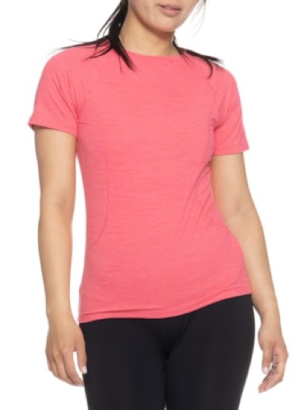 Spyder Women’s Coral Pink Short Sleeve Performance Shirt